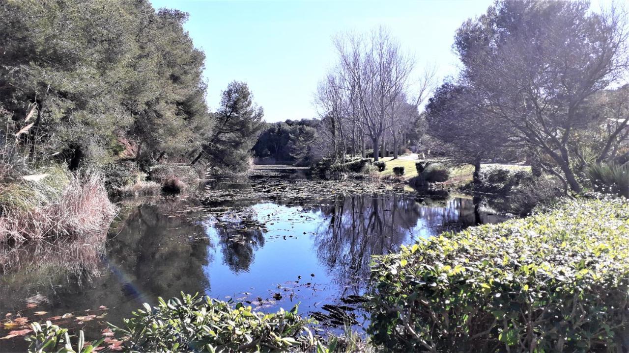Domaine de La Coudouliere, Vue Mer, Plage, Piscine et Parc Six-Fours-les-Plages Exterior foto